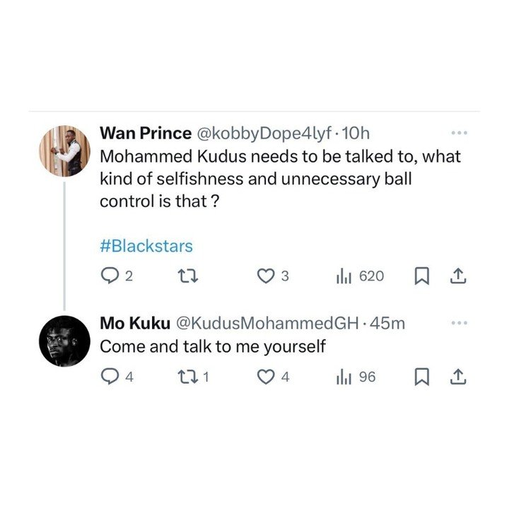 Stop Fooling - Kudus Fights Social Media Critics Over Black Stars Performance 3