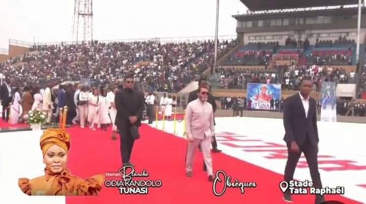 Record 40,000 Mourners Attend Funeral of Blanche Tunasi, Congo's Beloved Philanthropist Died From Heart Attack 2