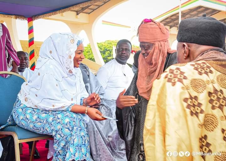 Ghana Vice President and Second Lady Join Hundreds of Muslims for Eid-ul-Adha Prayers 2