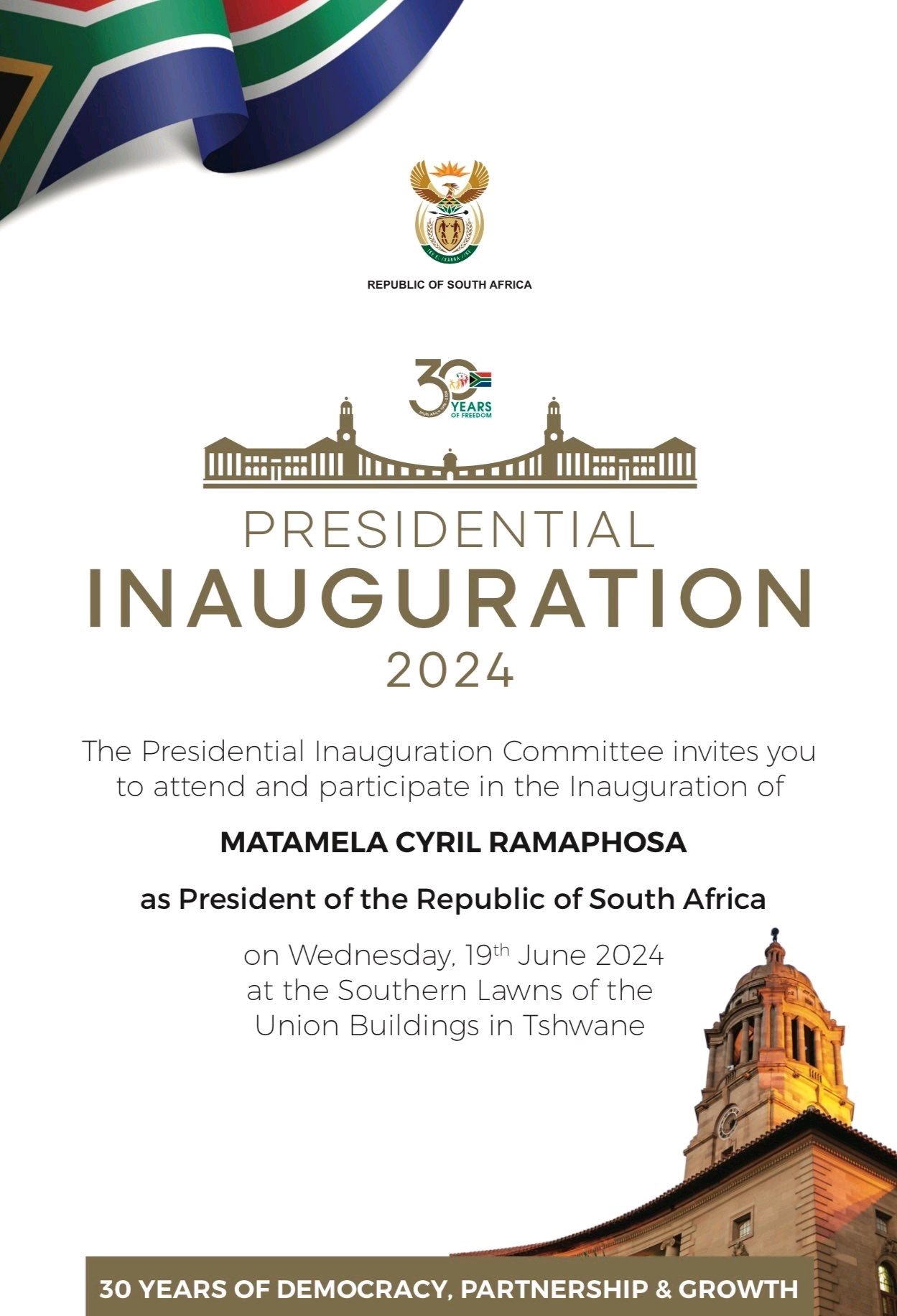 5 Parties Sign To Form South Africa's Government of National Unity 1