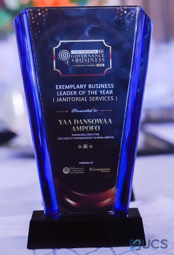 UCS Facility MD Honoured at National Governance and Business Leadership Awards 2