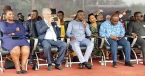 President Akufo-Addo cuts sod for phase-one of Petroleum Hub project at Jomoro 4