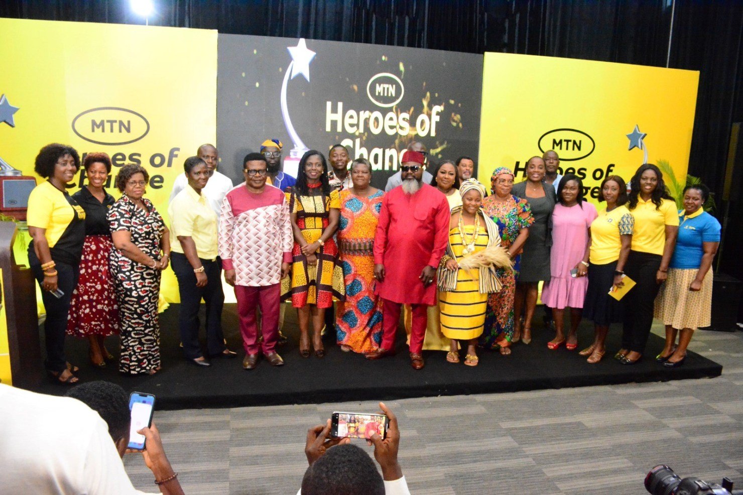A-group-picture-of-past-Heroes-of-Change-winners-jury-Foundation-Board-Members-Executives-and-staff-of-MTN-Ghana