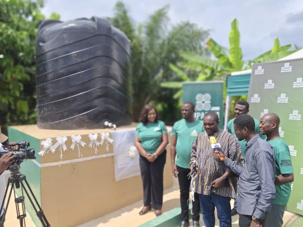 Chief-of-Koforidua-Okorase-Nana-Asare-Kumi-III-expressing-his-excitment-at-the-newly-commissioned-project