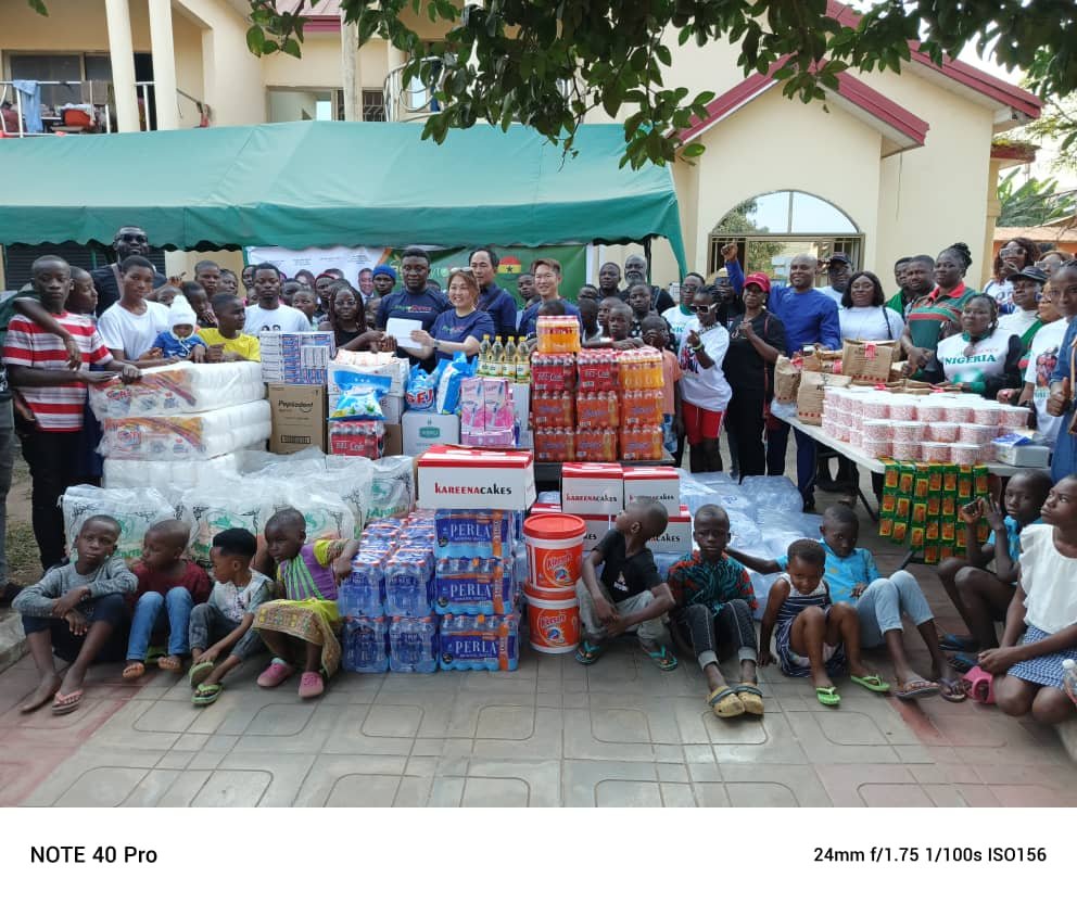 Phyto Science Ghana Convention Support Motherly Love Orphanage Home 1