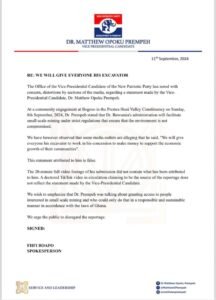 Video of NAPO promising to return seized ‘galamsey’ excavators doctored – Fiifi Boafo 1