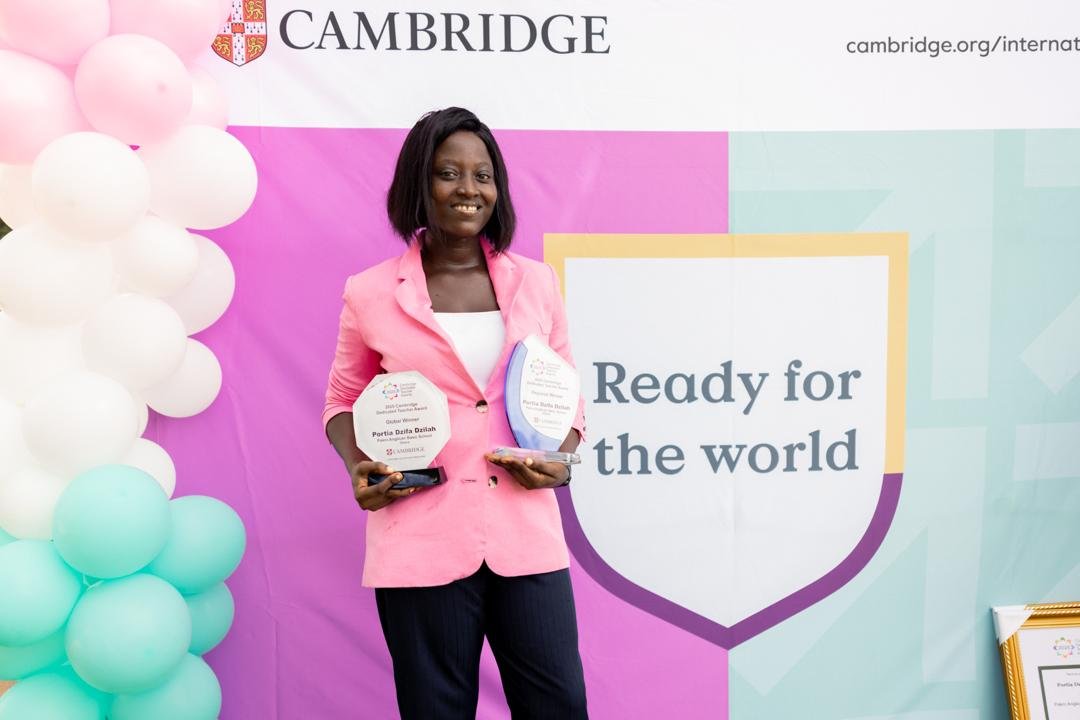 Ghanaian teacher wins 2025 global Cambridge Dedicated Teacher Award 1