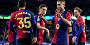 Raphinha Shines as Barcelona Edges Past Valladolid 2-1 in Thrilling La Liga Encounter 1