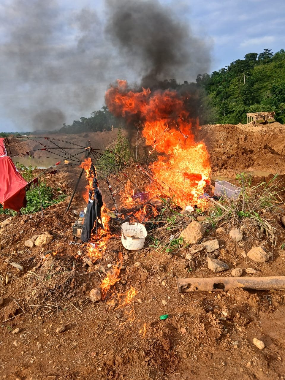 Ghana's Task Force On illegal gold mining Intensifies Operations 1