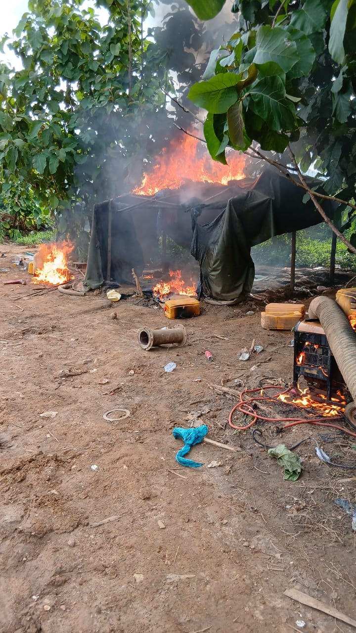 Ghana's Task Force On illegal gold mining Intensifies Operations 2
