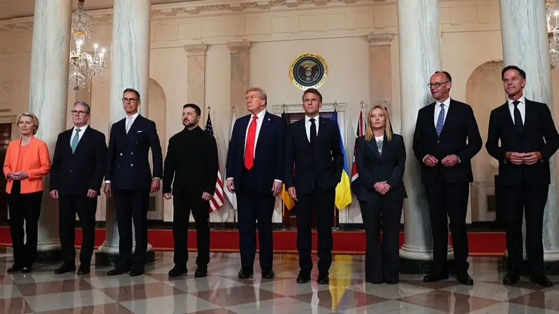 Arrangements Being Made For Putin and Zelensky To Meet - Trump Announces After Meeting With Ukrainian and European Leaders 2