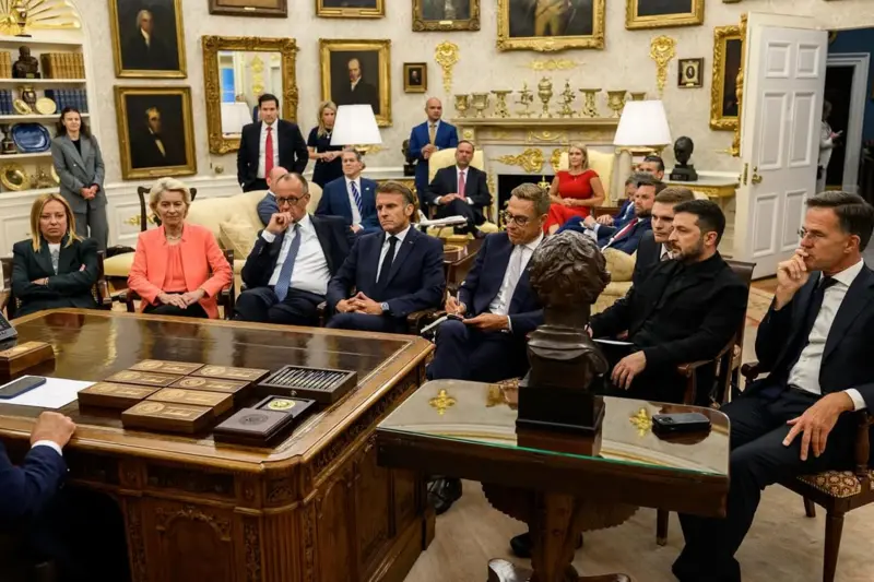 Arrangements Being Made For Putin and Zelensky To Meet - Trump Announces After Meeting With Ukrainian and European Leaders 3