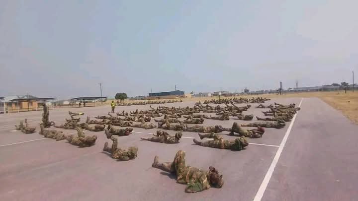 Zambian Soldiers Subjected To Physical Fitness Evaluation 1