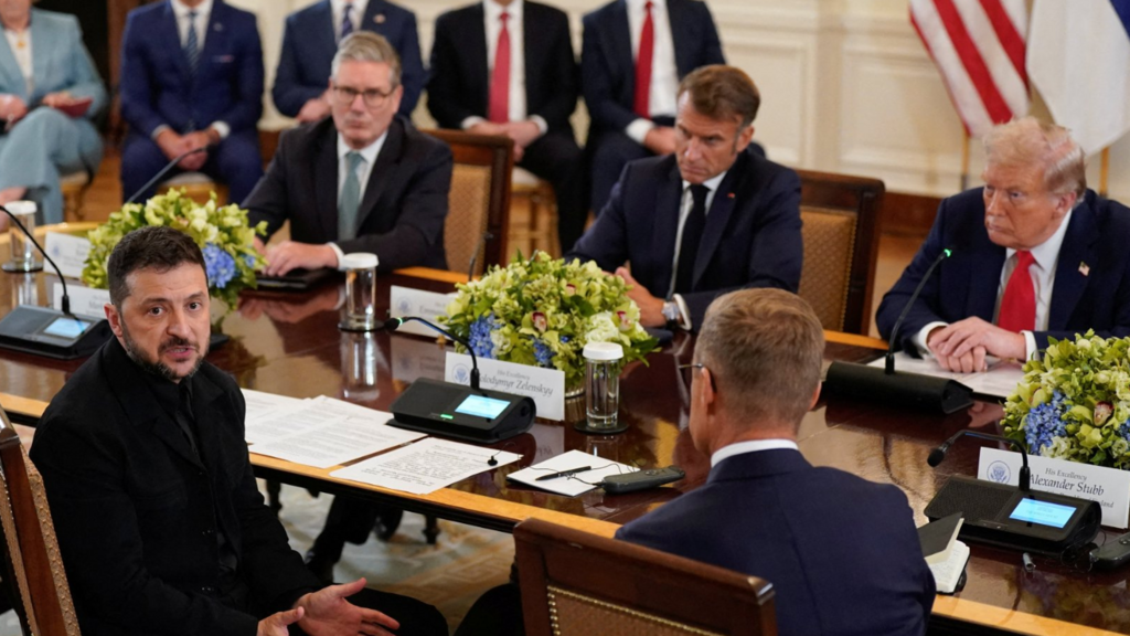 Arrangements Being Made For Putin and Zelensky To Meet - Trump Announces After Meeting With Ukrainian and European Leaders 1