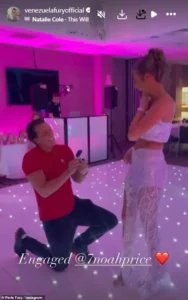 Tyson Fury's 16-Year-Old Daughter, Venezuela, Engaged to Boyfriend Noah Price 2