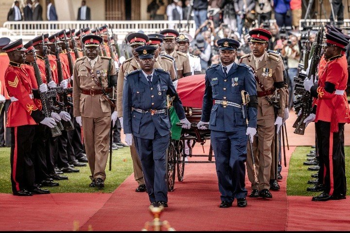Kenya Holds State Funeral For Raila Odinga With Thousands of Mourners In Attendance 1