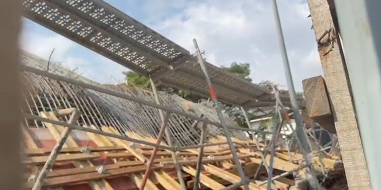 3-Storey Building Collapses In Accra, 14 Construction Workers In Critical Condition 2