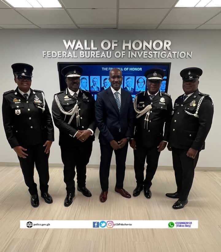 IGP Leads Ghana Police Delegation to Strengthen U.S.–Ghana Law-Enforcement Cooperation at FBI New York Field Office 3