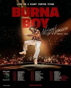 Burna Boy Expands Global "No Sign of Weakness" World Tour 1