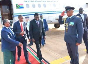 South African Deputy President Paul Mashatile Visits Juba to Reinforce South Sudan Peace Efforts 1