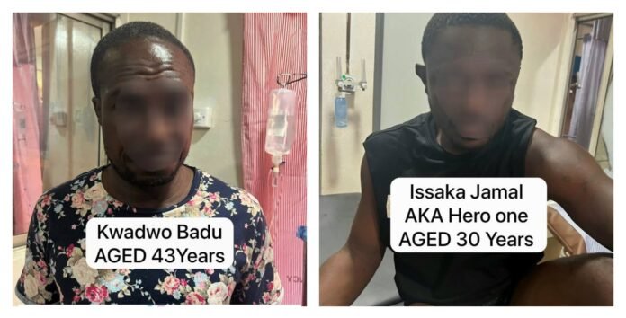 Police Arrest 2 Men Over GHC 120,000 Robbery and Carjacking in Ghana