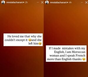 Laila Charani Fires Back at Regina Daniels, Denies Infidelity and Drug Allegations