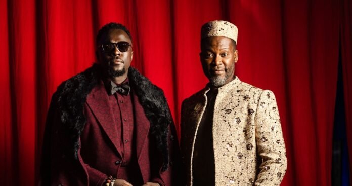 Caption: The Cultured Man and Adjetey Annang Caption: The Cultured Man and Adjetey Annang