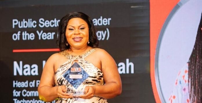 Naa Korkoi Mensah adjudged Public Sector PR Leader of the Year