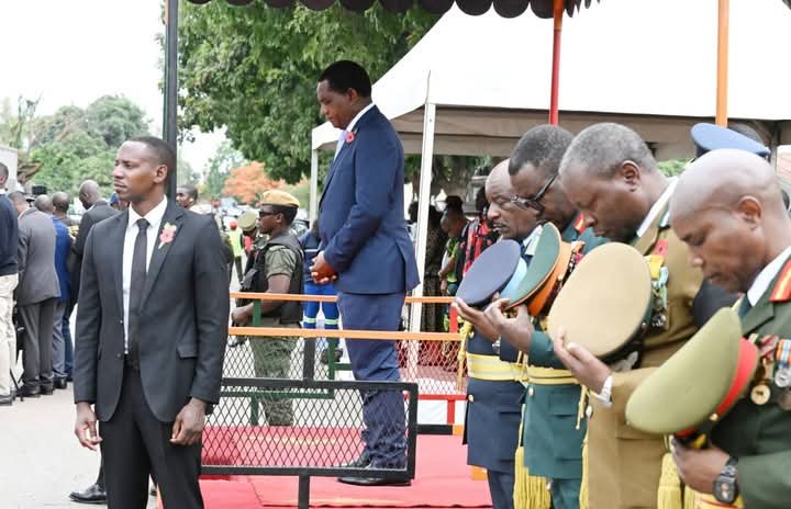 FB IMG 1762686148942 President Hichilema Leads Zambia in 2025 Remembrance Day Commemoration