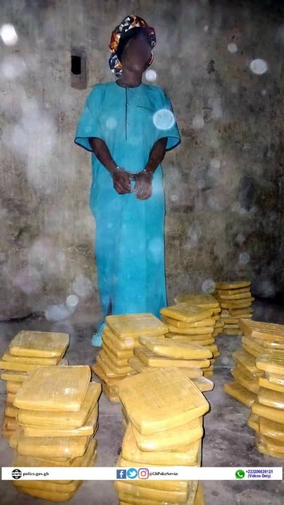 Ghana Police Arrest 2 Persons For Possessing Drugs 1 Ghana Police Arrest 2 Persons For Possessing Drugs
