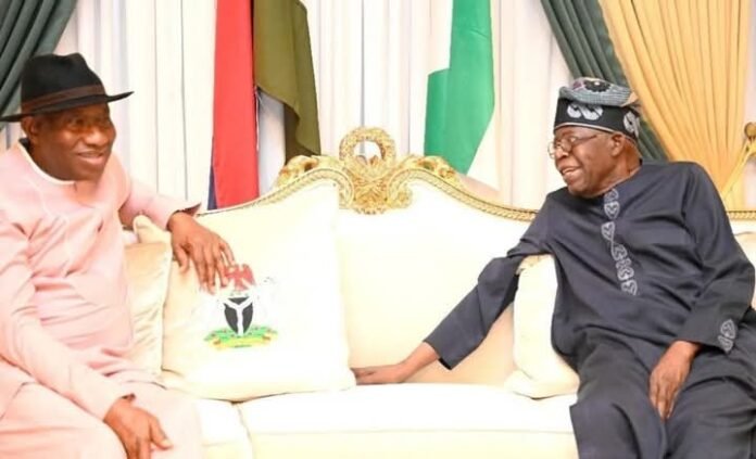 Goodluck Jonathan Visits Aso Rock To Brief Tinubu On Guinea-Bissau Coup