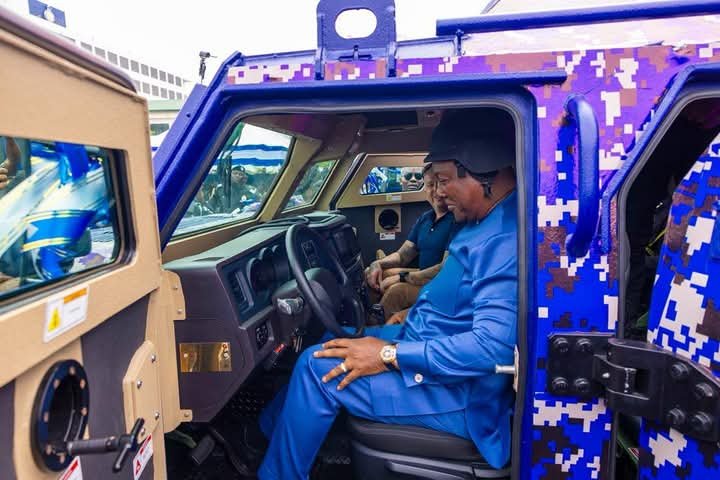 Mahama Hands Over 40 Armoured Vehicles To Ghana Police Service