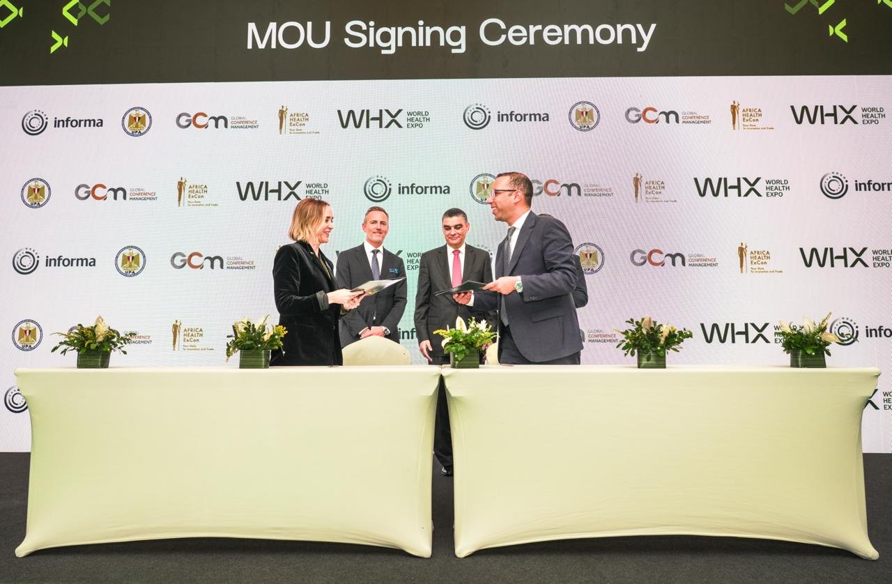 Informa Markets signs MoU with Egypt’s Unified Procurement Authority (UPA) and Global Conference Management (GCM) to support the continued growth of Africa Health ExCon Informa Markets signs MoU with Egypt’s Unified Procurement Authority (UPA) and Global Conference Management (GCM) to support the continued growth of Africa Health ExCon