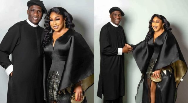 Rita Dominic and Fidelis Anosike Share Stunning Christmas Photos