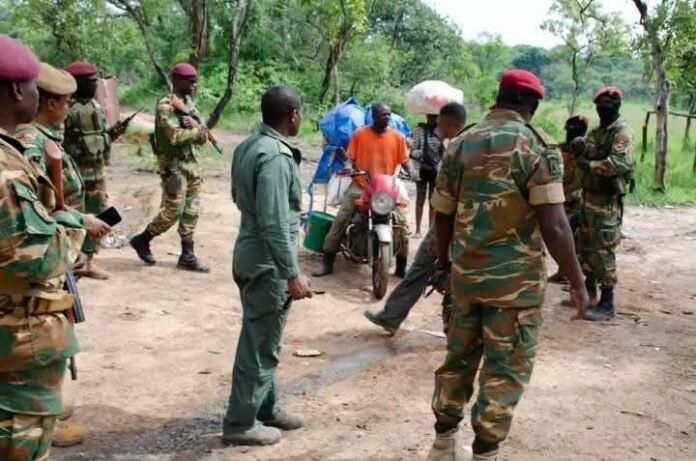 Zambia Air Force clearing illegal gold miners from Kikonge Gold
