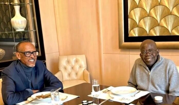 Tinubu, Rwanda’s Kagame Hold Closed-Door Talks in Paris Amid Nigeria President’s European stay
