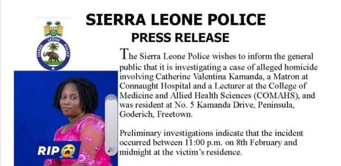 Sierra Leone Police Sierra Leone Police