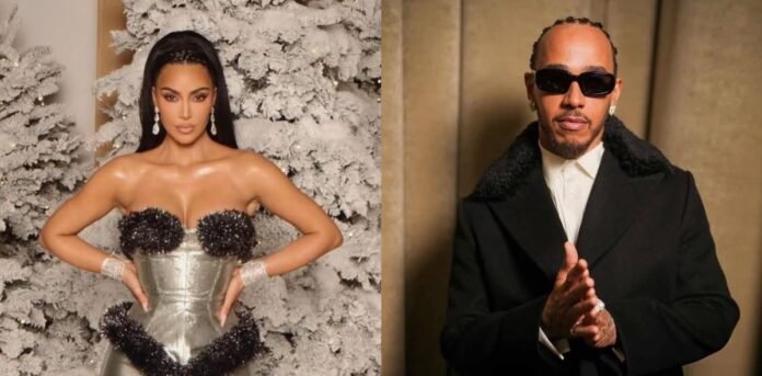 Kim Kardashian and Lewis Hamilton Go Public at Super Bowl LX