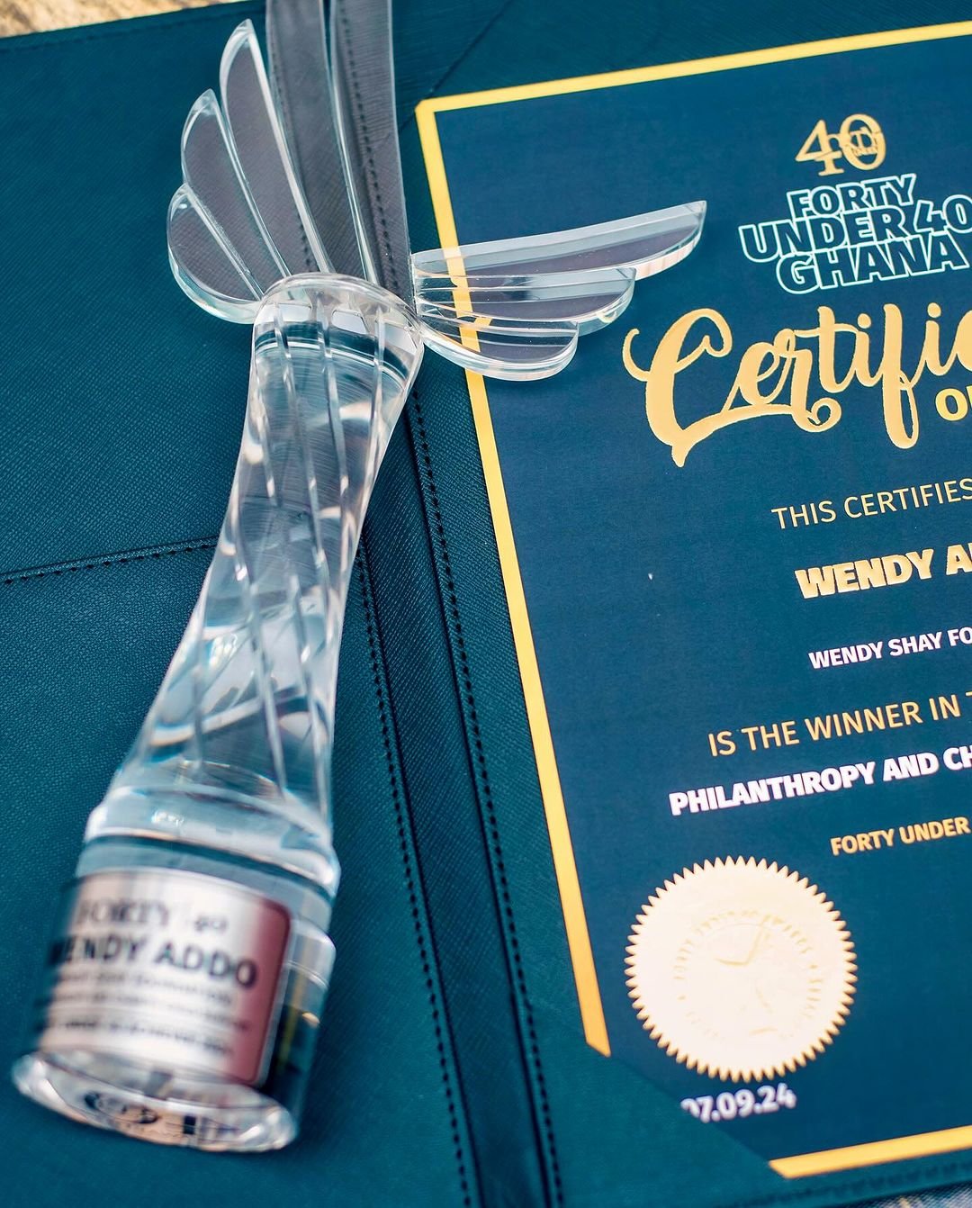Ghanaian Musician Wendy Shay s Foundation Wins 40 Under 40 Award Ghanaian Musician Wendy Shay s Foundation Wins 40 Under 40 Award