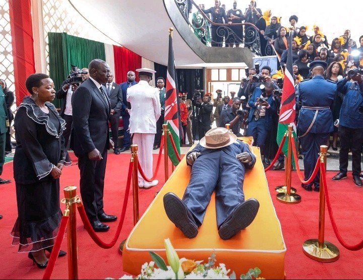Kenya Holds State Funeral For Raila Odinga With Thousands of Mourners In Attendance 2