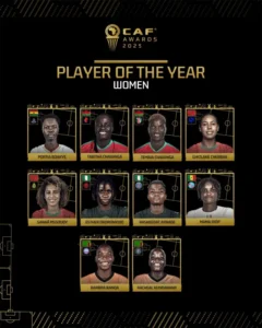 Nigerian Women Dominate 2025 CAF Awards Nominations with Multiple Shortlists 1