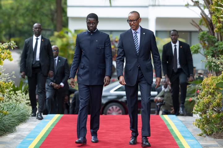 Senegalese President Faye In Rwanda On State Visit 1