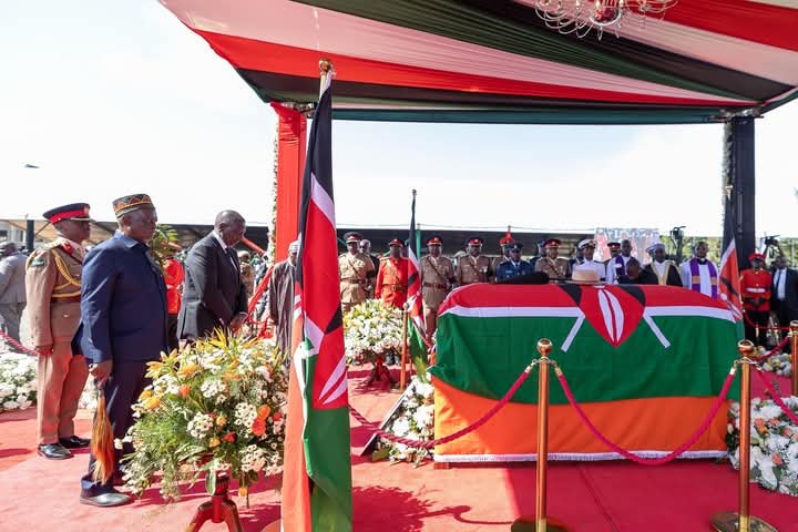 Raila Odinga Laid To Rest, Thousands of Kenyans Bid Him Farewell 4