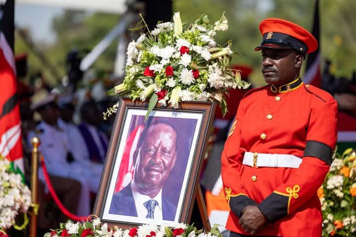 Raila Odinga Laid To Rest, Thousands of Kenyans Bid Him Farewell 2