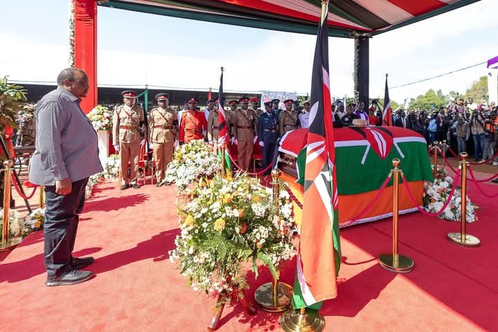 Raila Odinga Laid To Rest, Thousands of Kenyans Bid Him Farewell 6