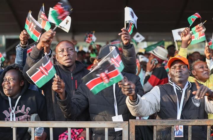 Raila Odinga Laid To Rest, Thousands of Kenyans Bid Him Farewell 5