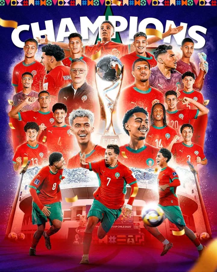Morocco U20 Win Historic FIFA World Cup Title, Defeat Argentina In Final 1