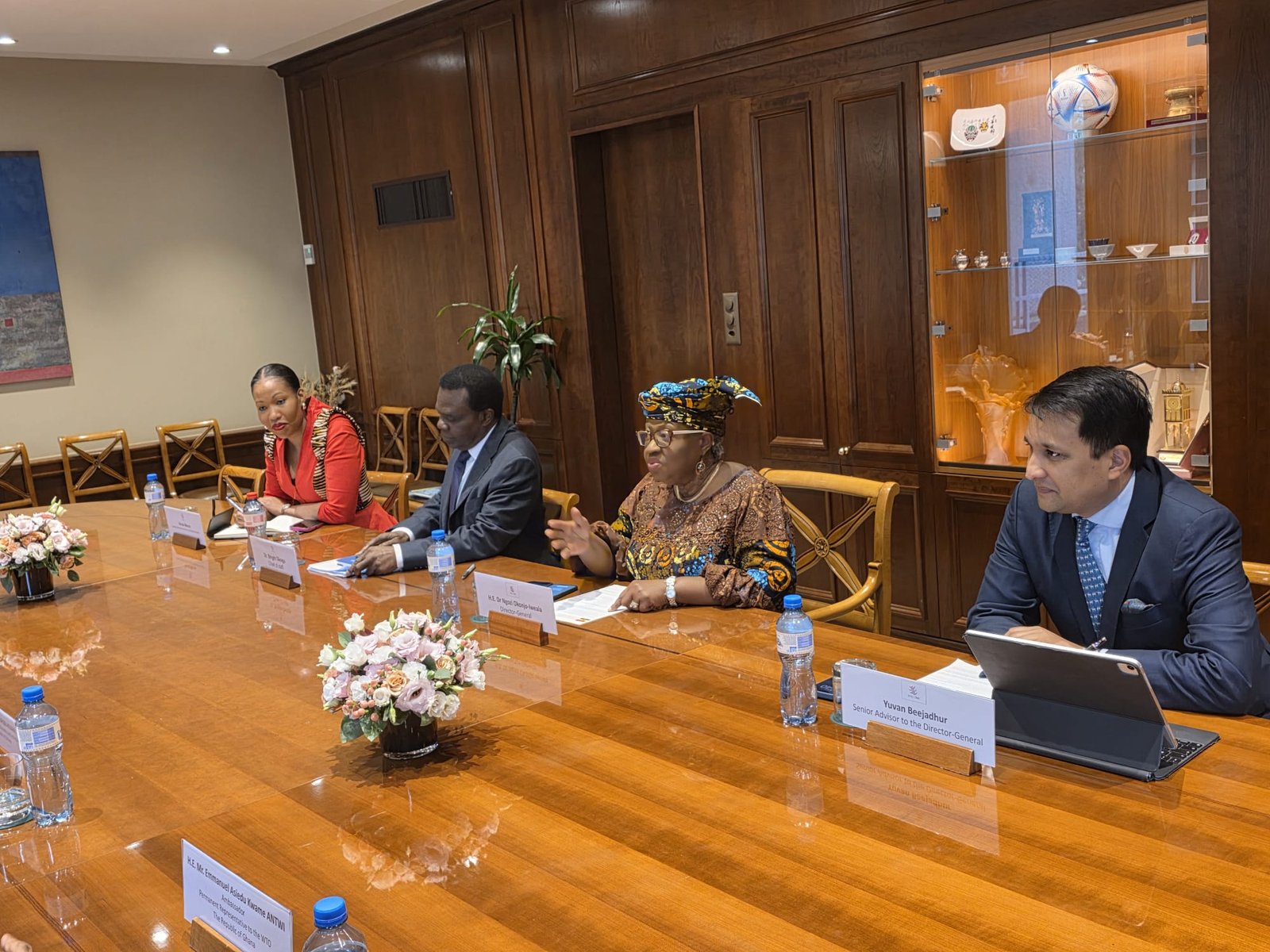 Ghana, WTO Discuss Trade Priorities and Reforms At UNCTAD XVI 2