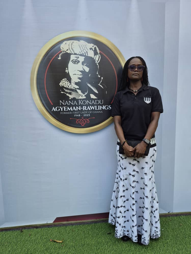 Oyemam Autoimmune Foundation Director Visits Rawlings Family To Mourn Nana Konadu Agyeman-Rawlings  2