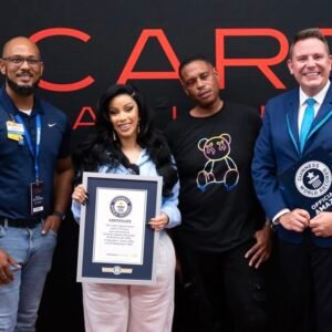 Cardi B Sets Guinness World Record for Most Signed Albums Sold in Texas 1